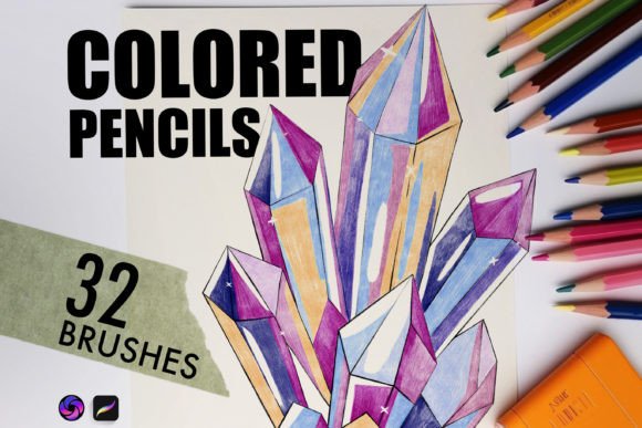 Color Pencils Procreate Brushes: Bridging Traditional and Digital Artistry
