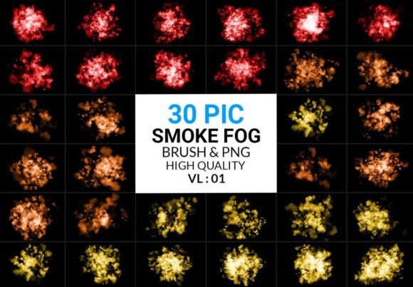 Mastering Atmosphere: The Hd Color Smoke Fog Brush & Png