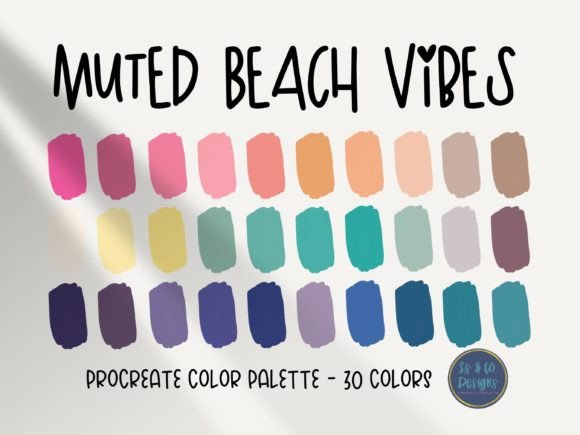 Muted Beach Vibe Procreate: Capture Coastal Calm in Your Art