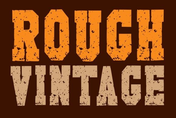 Rough Vintage: Infusing Authentic Grit into Modern Design
