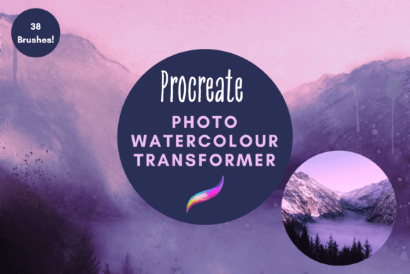 Transform Photos into Watercolour Art with Procreate Brushes