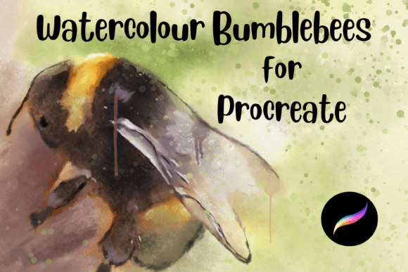 Unleash Your Creativity with Procreate Watercolour Bumblebee Brushes