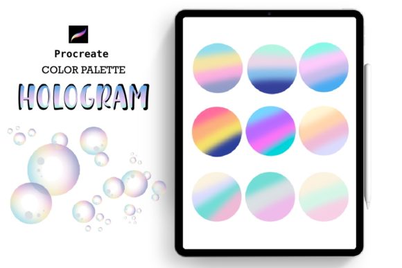 Unlocking Iridescent Depth: Procreate Hologram Gradients